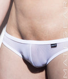 Sexy Men's Underwear Mini Squarecut Trunks - Ran Kwang (Flat Front / Reduced Sides) (Soft Thin Mesh Signature Series) - MATEGEAR - Sexy Men's Swimwear, Underwear, Sportswear and Loungewear