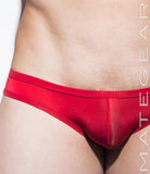 Sexy Men's Underwear Mini Squarecut Trunks - Ran Kwang (Flat Front / Reduced Sides) (Ultra Thin Nylon Signature Series II) - MATEGEAR - Sexy Men's Swimwear, Underwear, Sportswear and Loungewear