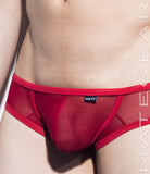 Sexy Men's Underwear Signature Mini Squarecut Trunks - Da Hee (Mesh Series) - MATEGEAR - Sexy Men's Swimwear, Underwear, Sportswear and Loungewear
