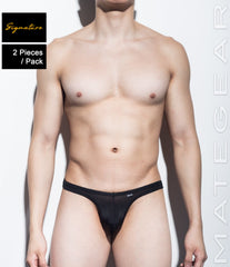 [2pc/Pack] Sexy Men's Underwear Signature Ultra Thongs - Kyo Ha
