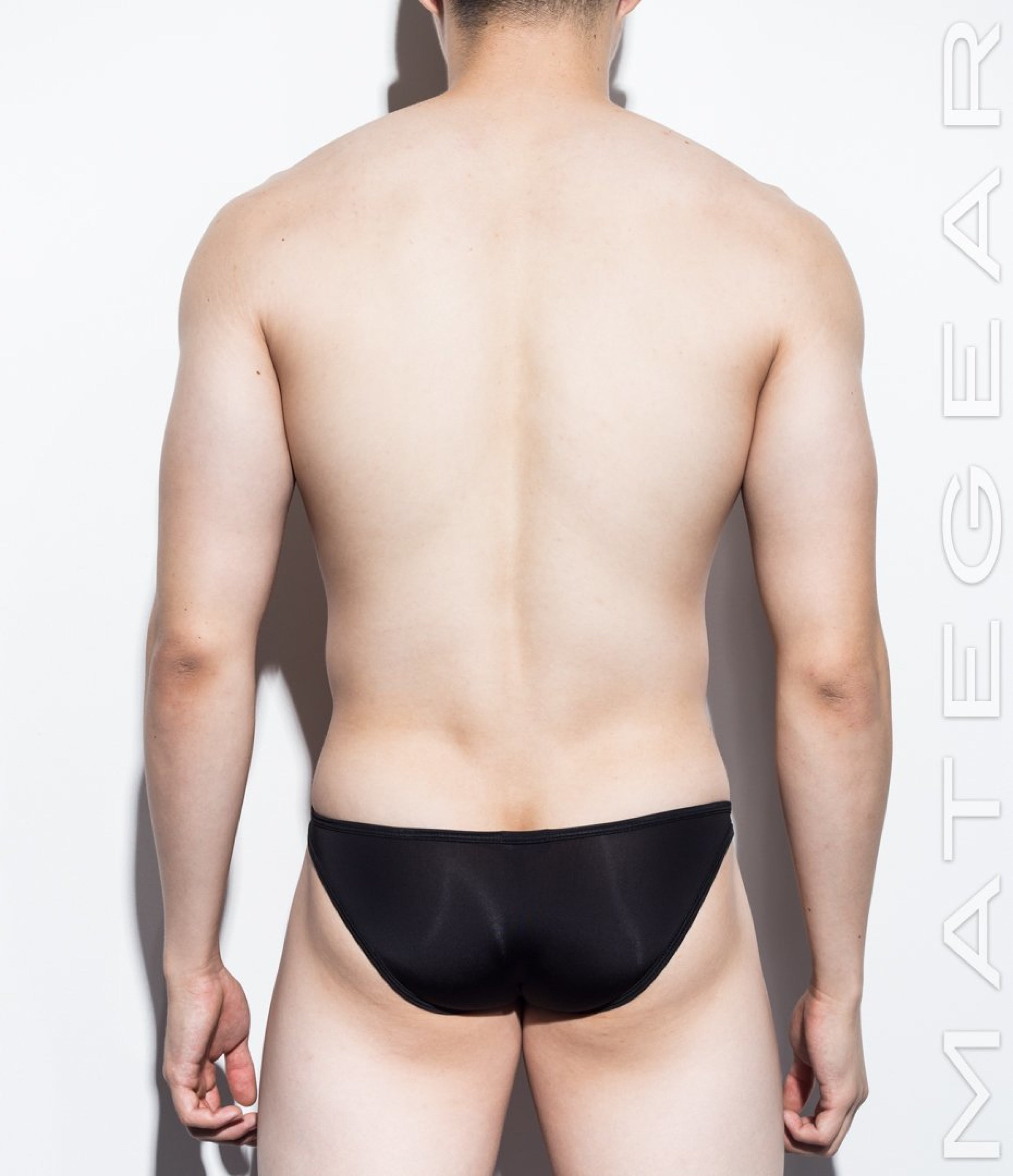 [2pc/Pack] Sexy Men's Underwear Ultra Bikini Briefs - Sang Jun (Air Nylon  Signature Series) - 2pc Navy / Small