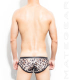 Extremely Sexy Mini Shorts - Ki Woo (Leopard Velvet) - MATEGEAR - Sexy Men's Swimwear, Underwear, Sportswear and Loungewear