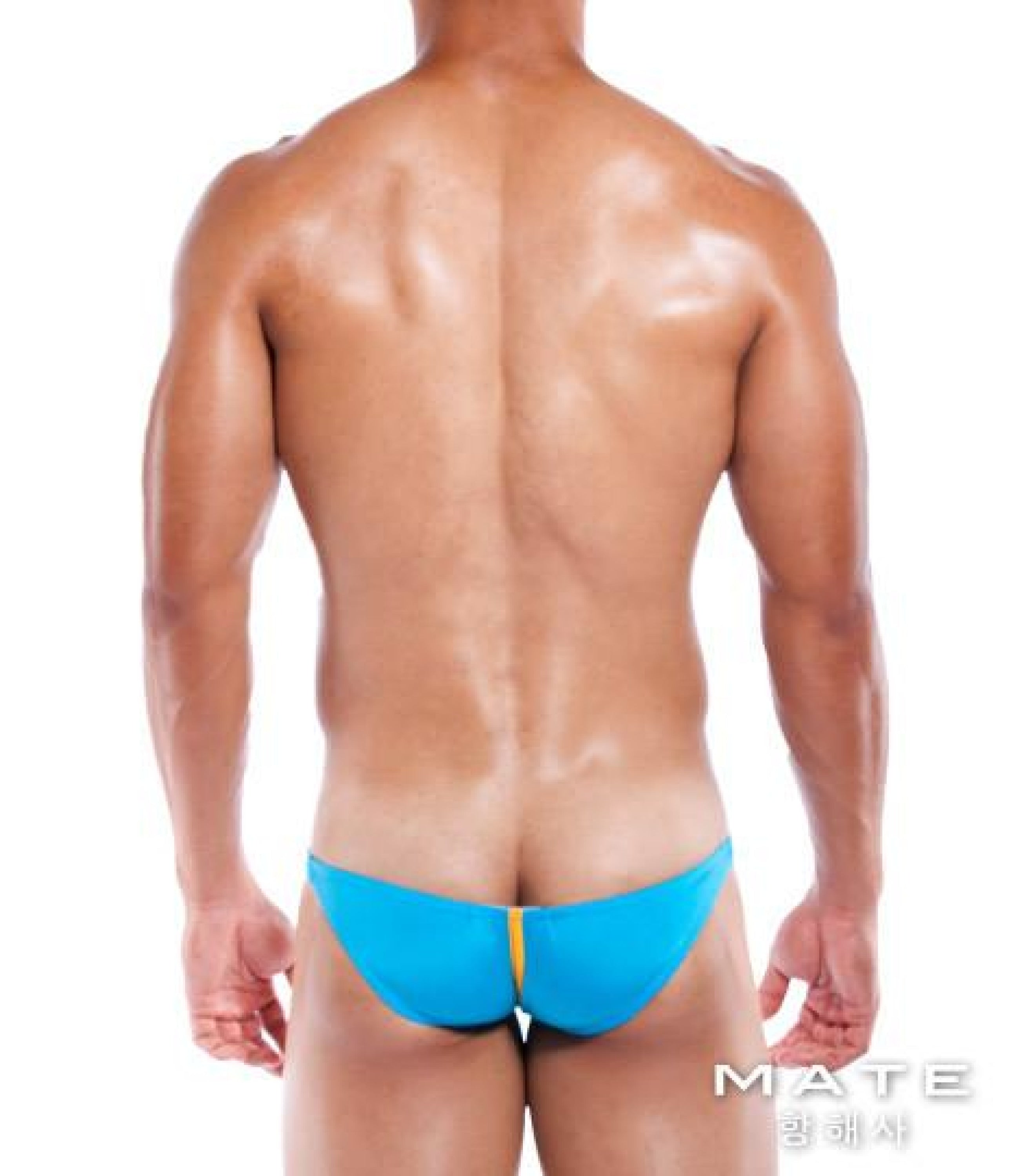 Sexy Mens Swimwear Extremely Sexy Mini Bikini - Min Jae (Turquoise) - MATEGEAR - Sexy Men's Swimwear, Underwear, Sportswear and Loungewear