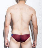 Sexy Mens Swimwear Ultra Swim Pouch Bikini - Nan Song (Tapered Sides / V-Front) (Series IV) (Translucent Back) - MATEGEAR - Sexy Men's Swimwear, Underwear, Sportswear and Loungewear