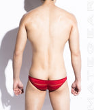 Sexy Mens Underwear Mini Bikini - Nae Jin (Red Air Nylon) - MATEGEAR - Sexy Men's Swimwear, Underwear, Sportswear and Loungewear