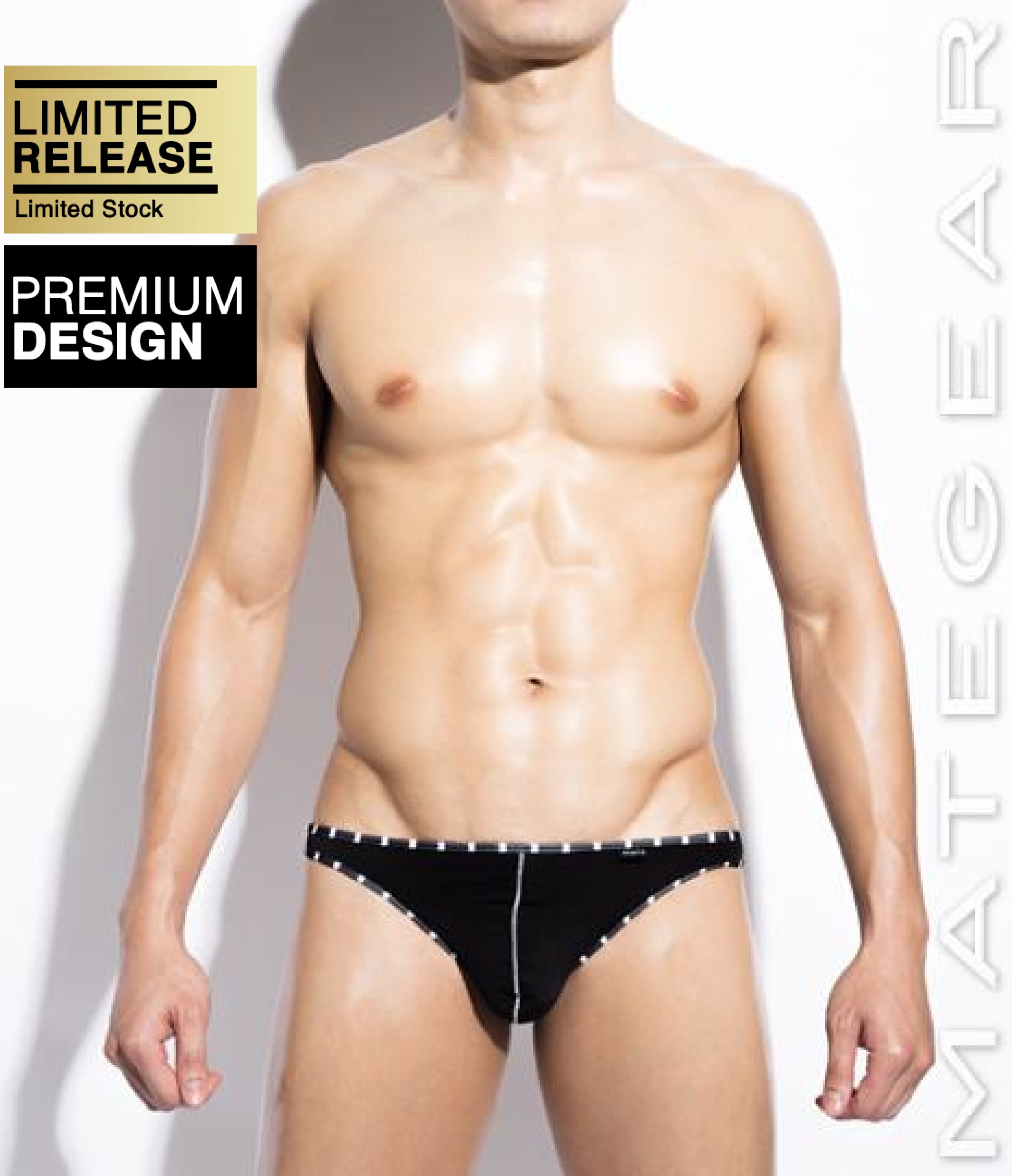 Sexy Mens Underwear Very Sexy Ultra Bikini - Yong Man (Black) - MATEGEAR - Sexy Men's Swimwear, Underwear, Sportswear and Loungewear