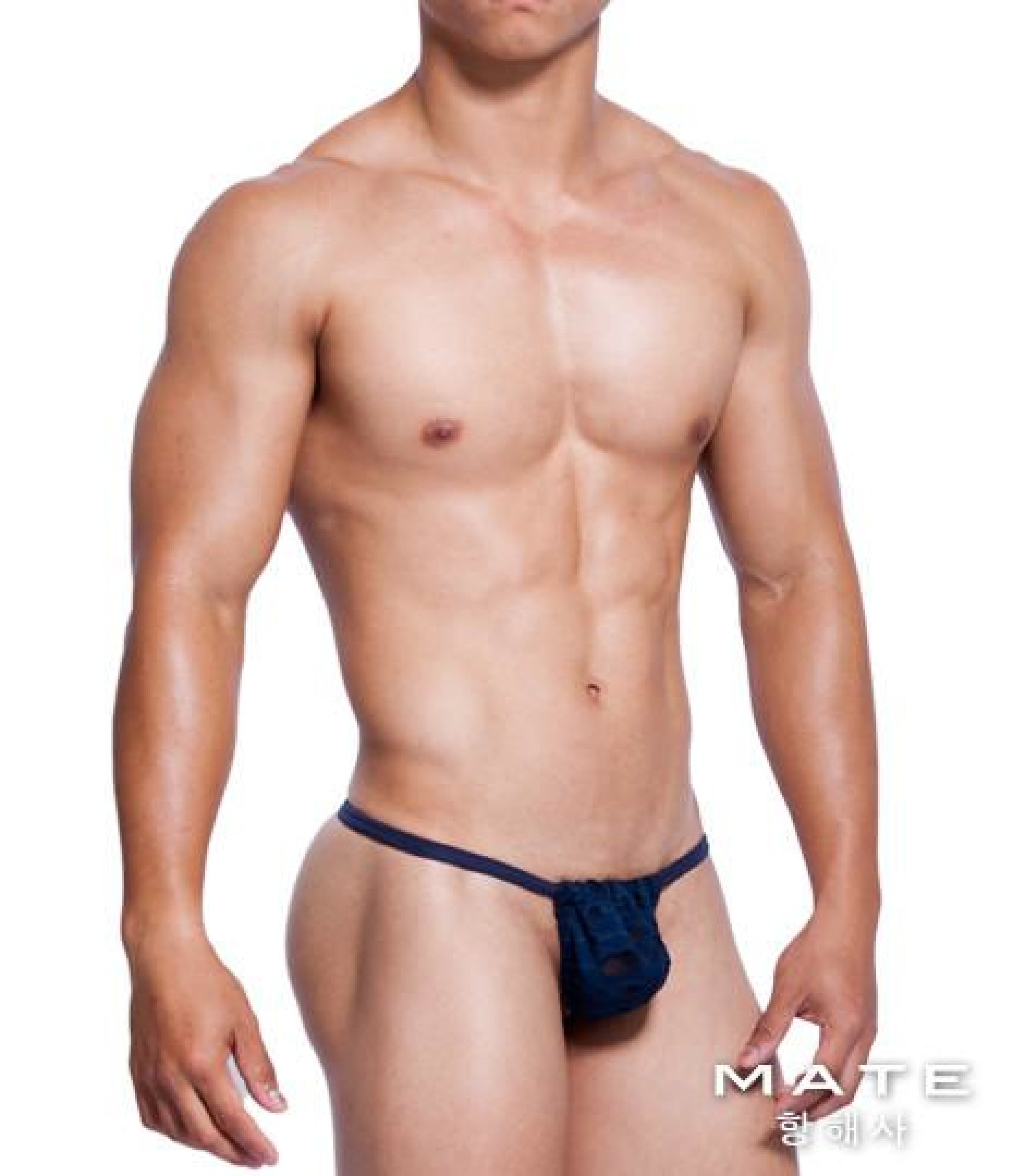 Sexy Mens Underwear Very Sexy Ultra G - Min Jun (Navy) - MATEGEAR - Sexy Men's Swimwear, Underwear, Sportswear and Loungewear
