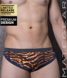 Sexy Men's Loungewear Xpression Mini Shorts - Du Mi (Open Back)