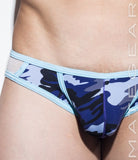 Sexy Men's Swimwear Maximizer Mini Swim Squarecuts - Pyon Seo (Special Fabrics Series) - MATEGEAR - Sexy Men's Swimwear, Underwear, Sportswear and Loungewear