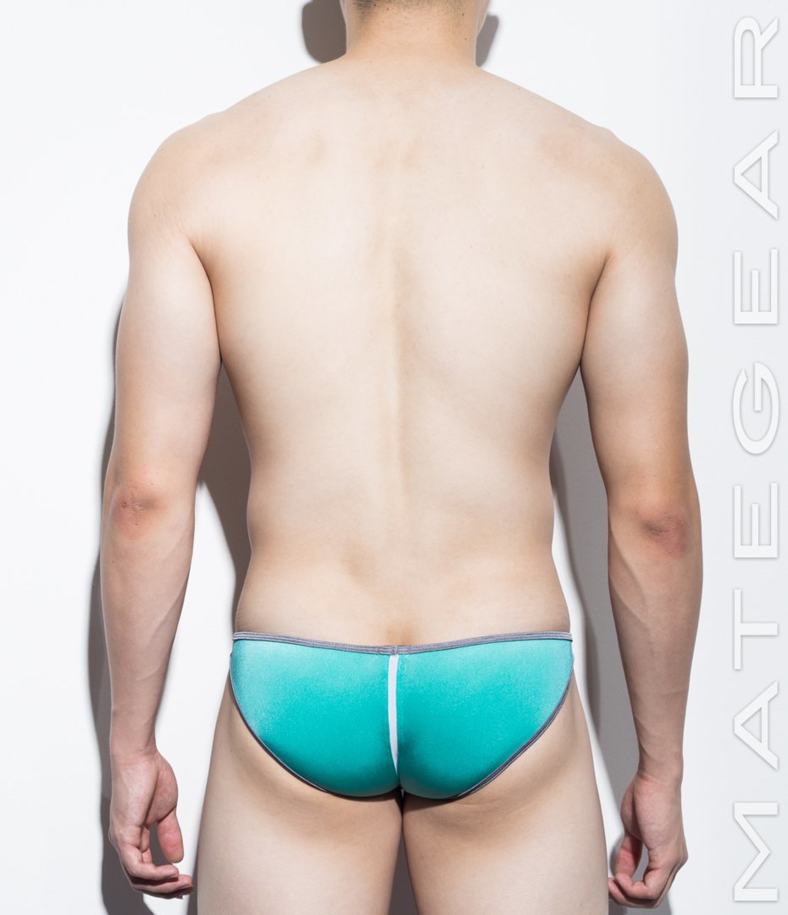 Sexy Men's Swimwear Ultra Swim Pouch Bikini - Nan Song XIII (Tapered Sides / V-Front) - MATEGEAR - Sexy Men's Swimwear, Underwear, Sportswear and Loungewear