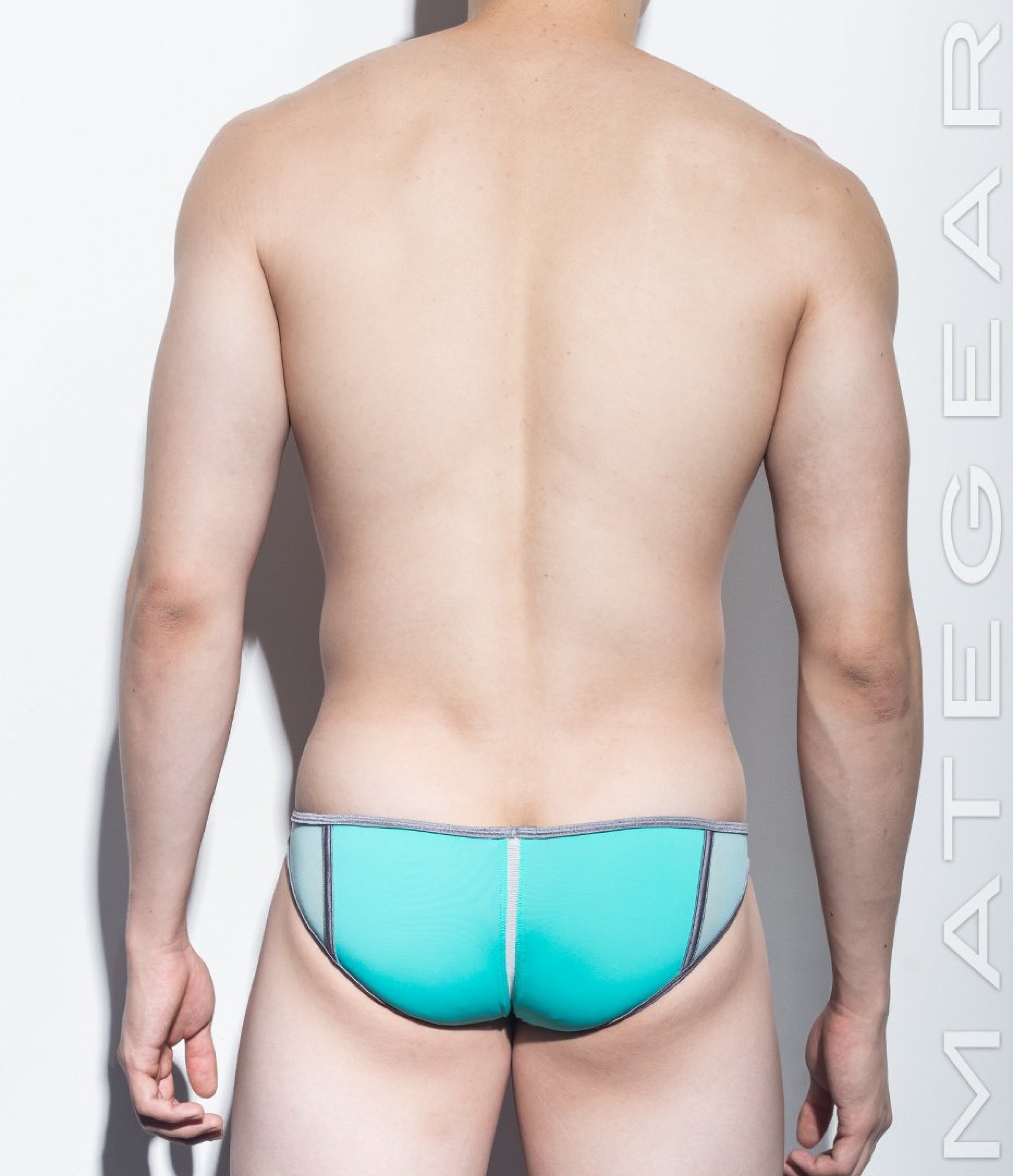 Sexy Men's Swimwear Ultra Swim Pouch Bikini - Nan Song XVIII (Tapered Sides / V-Front) - MATEGEAR - Sexy Men's Swimwear, Underwear, Sportswear and Loungewear