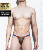 Sexy Men's Swimwear Ultra Swim Pouch Bikini - Ran Nam III (Tapered Sides / V-Front / Half Back)