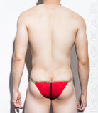 Sexy Men's Swimwear Ultra Swim Pouch Bikini - Roe Shin II (Teardrop Front / Half Back) - MATEGEAR - Sexy Men's Swimwear, Underwear, Sportswear and Loungewear