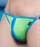 Sexy Mens Swimwear Xpression Mini Swim Bikini - Hu Hyo (Double Slit Front)