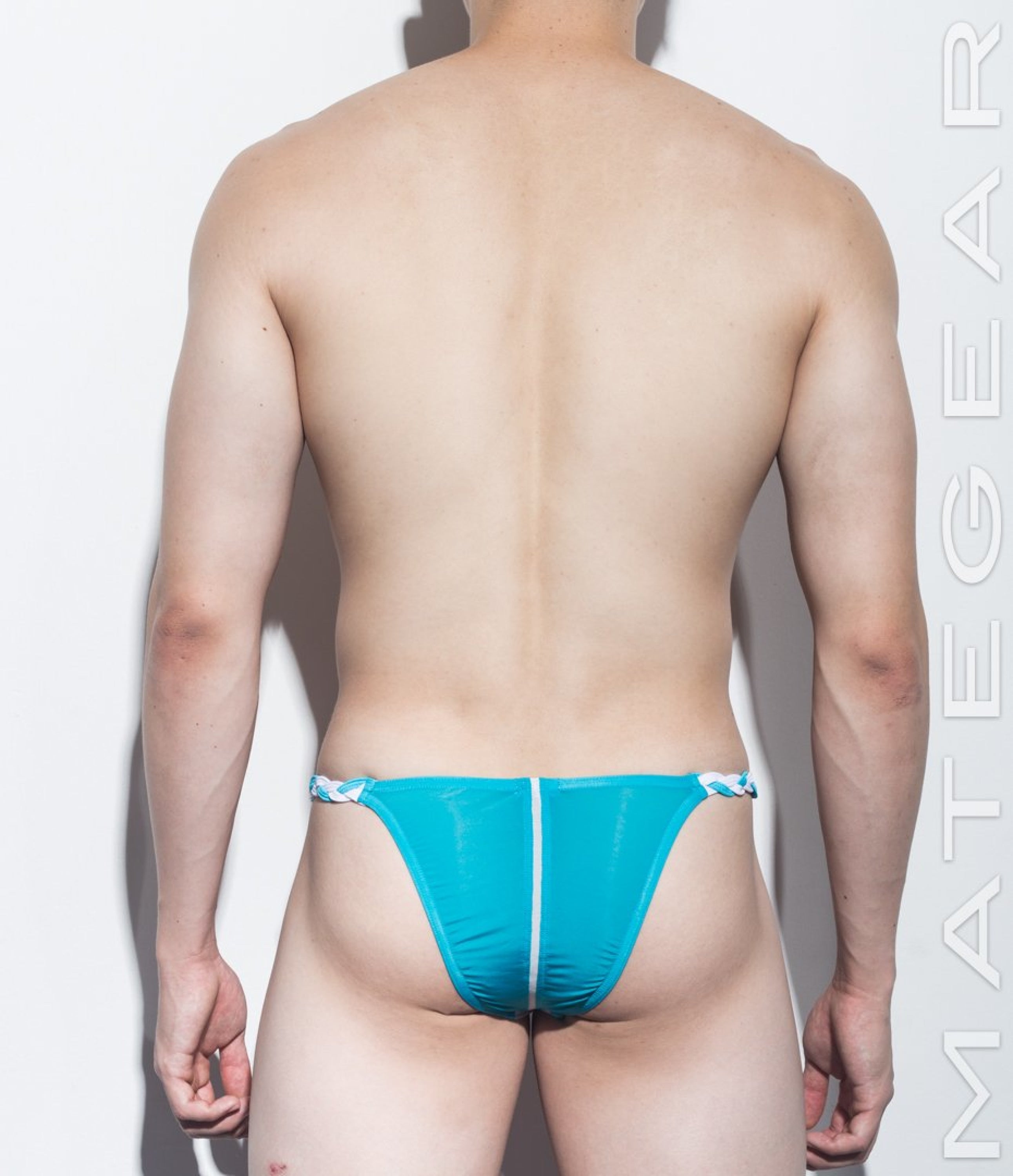 Sexy Men's Swimwear Xpression Ultra Swim Bikini - Chun Hei (Drape Mesh Front) - MATEGEAR - Sexy Men's Swimwear, Underwear, Sportswear and Loungewear