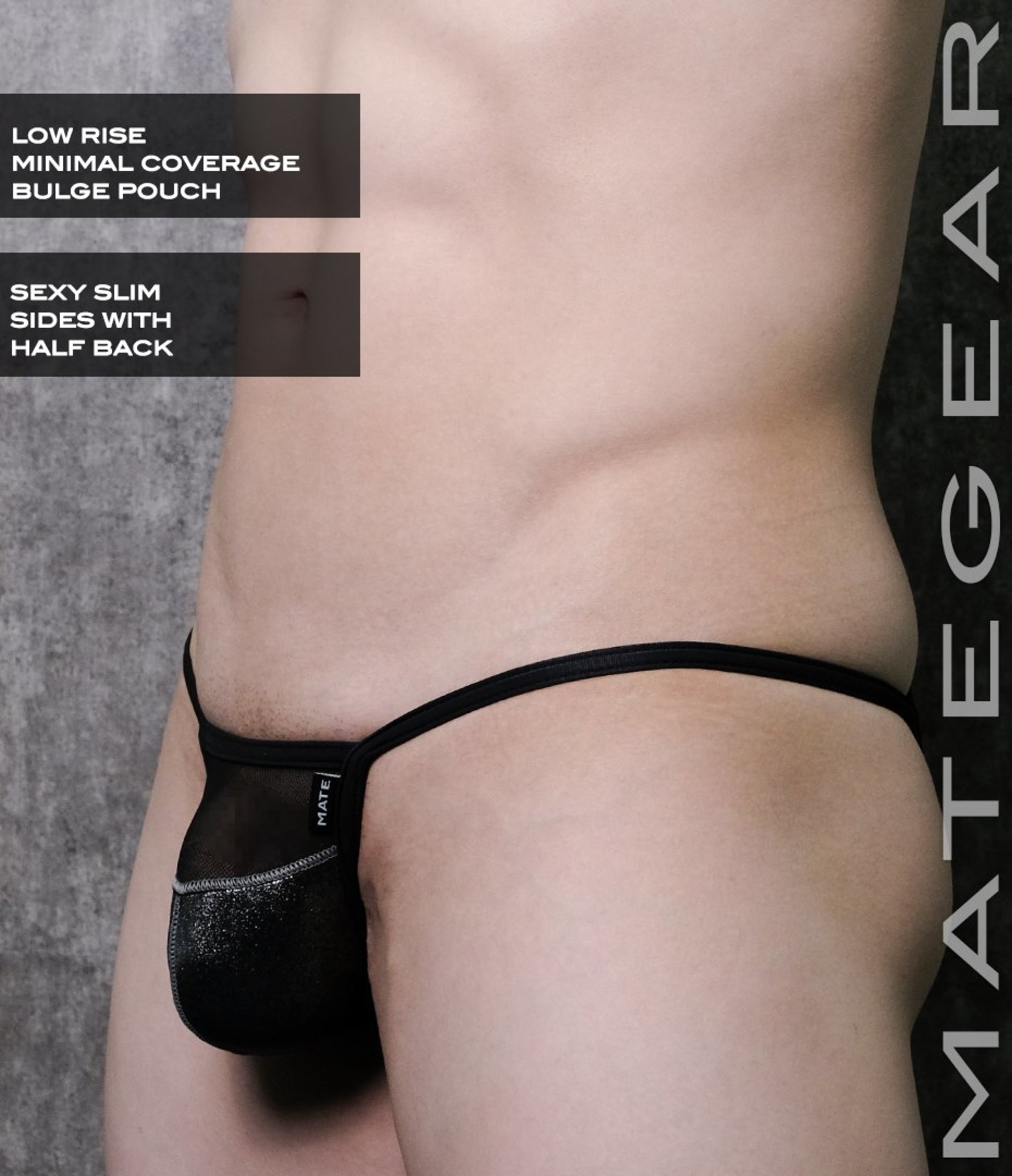 Sexy Mens Underwear Ultra Pouch Bikini - Je Mi (Low Rise Front) Underwear-Regular-Designer-Bikinis