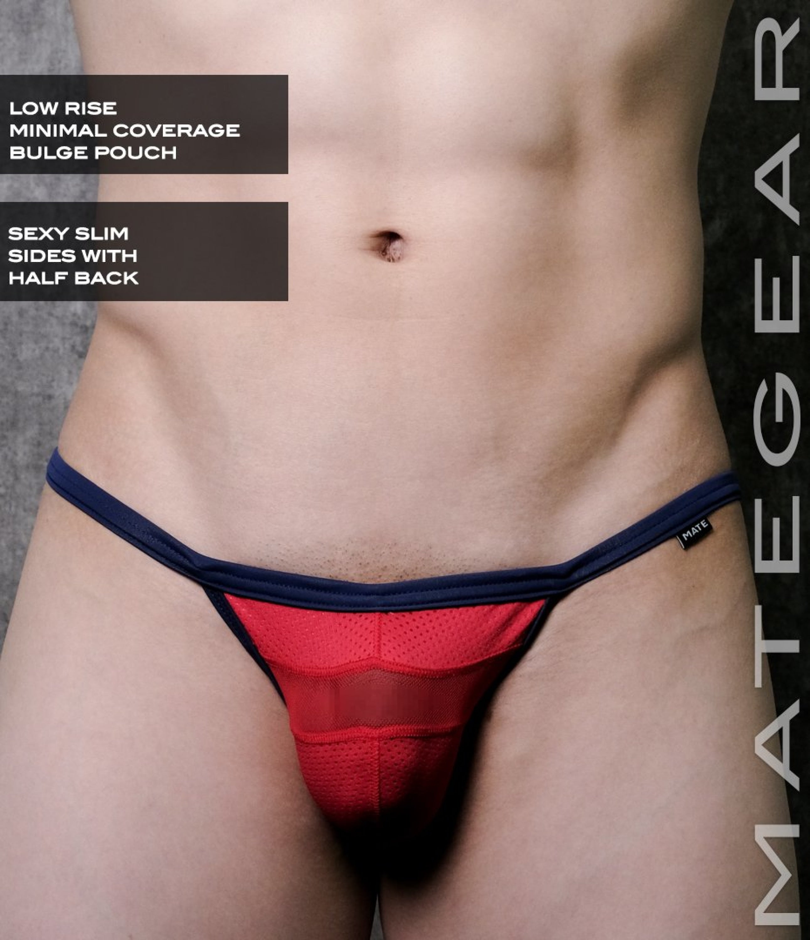Men's Boxer Briefs Lingerie Micro Thong Bikini Front Hole Underwear  Underpants