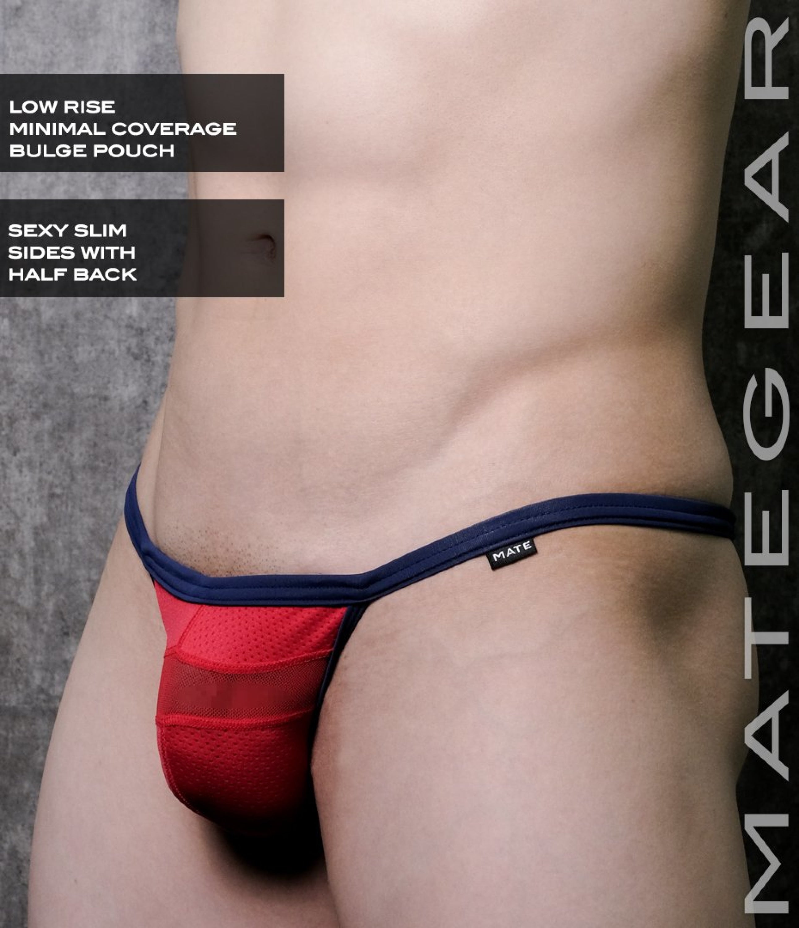 Sexy Mens Underwear Ultra Pouch Bikini - Ree Chul (Low Rise Front) –  MATEGEAR - Sexy Men's Swimwear, Underwear, Sportswear and Loungewear