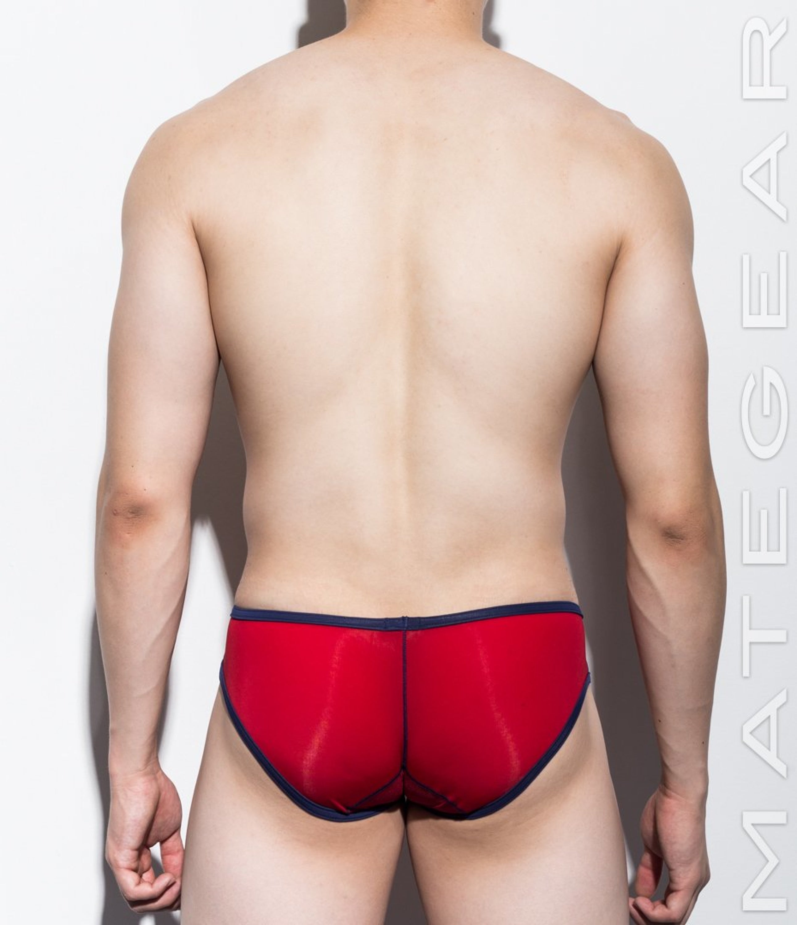 Sexy Men's Underwear Very Sexy Ultra Squarecut Trunks - Ji Su III (Ultra Thin Nylon / Mesh Bottom Panels) - MATEGEAR - Sexy Men's Swimwear, Underwear, Sportswear and Loungewear