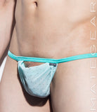 Sexy Men's Underwear Xpression Mini Bikini - Wu Jung (Braided Back Straps) - MATEGEAR - Sexy Men's Swimwear, Underwear, Sportswear and Loungewear