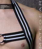 Sexy Men's Xpression Harness - Ho Eun (With Ring Detail) - MATEGEAR - Sexy Men's Swimwear, Underwear, Sportswear and Loungewear