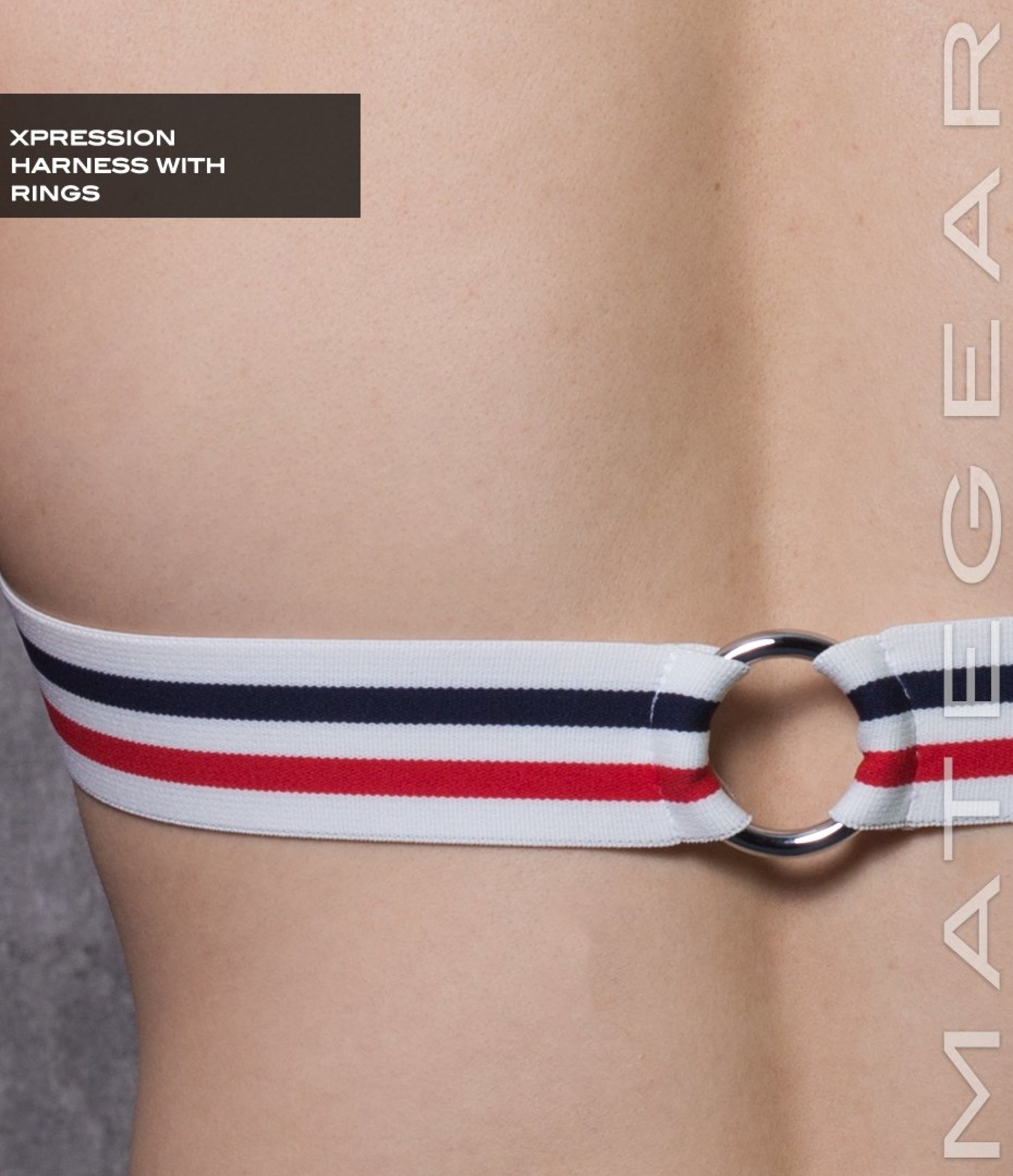 Sexy Men's Xpression Harness - Ho Eun (With Ring Detail) - MATEGEAR - Sexy Men's Swimwear, Underwear, Sportswear and Loungewear